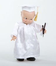 KEWPIE DOLL - VINYL - GRADUATION