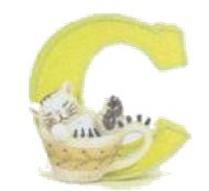 ANIMAL ALPHABET LETTER - C