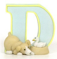 ANIMAL ALPHABET LETTER - D