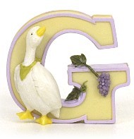 ANIMAL ALPHABET LETTER - G