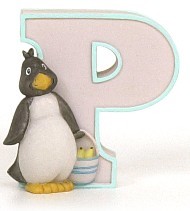 ANIMAL ALPHABET LETTER - P