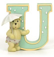 ANIMAL ALPHABET LETTER - U