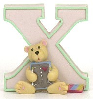 ANIMAL ALPHABET LETTER - X