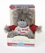 GET WELL - TATTY TEDDY