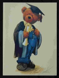 PAWTRAIT CARD - THE GRADUATE