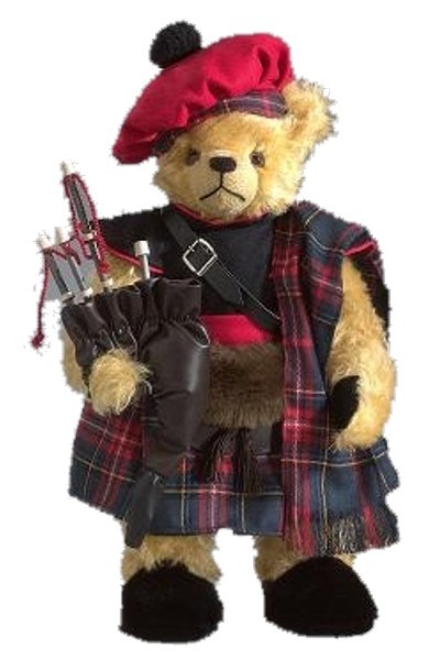 Z - BAGPIPER BEAR