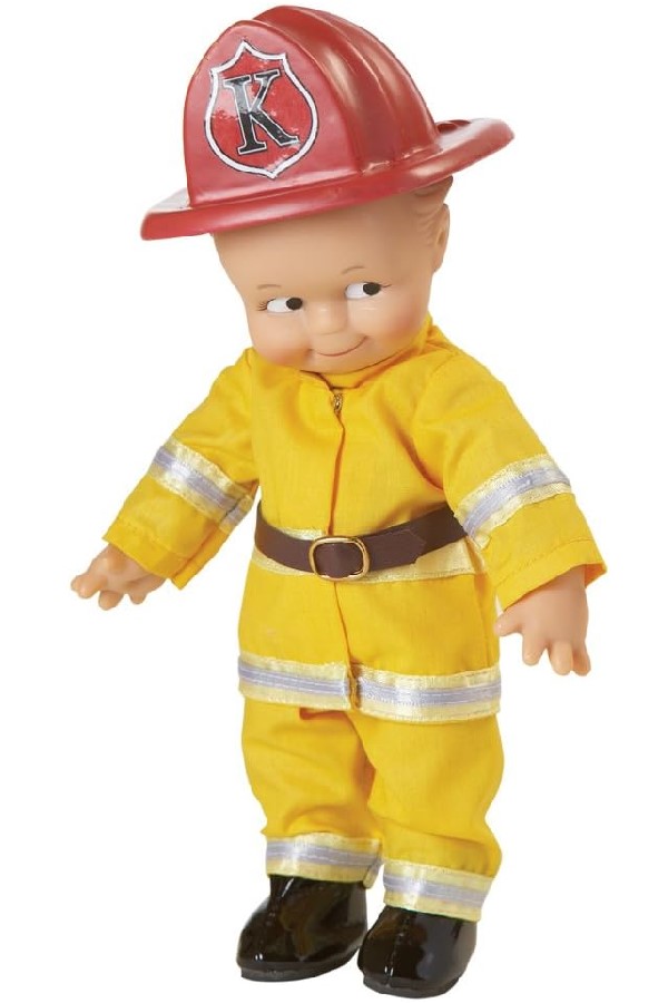 KEWPIE DOLL - VINYL - FIRE FIGHTER