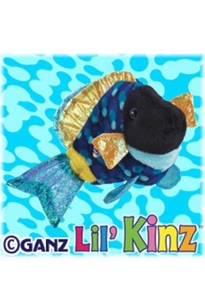 LIL'KINZ FISH - BLUE TRIGGERFISH