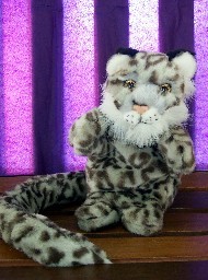 SNOW LEOPARD - HAND PUPPET