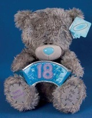 BIRTHDAY - TATTY TEDDY - 18TH