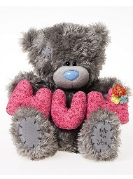 MUM - TATTY TEDDY - LETTERS