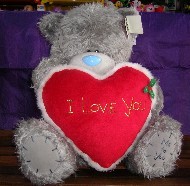 LOVE - TATTY TEDDY - WITH HEART