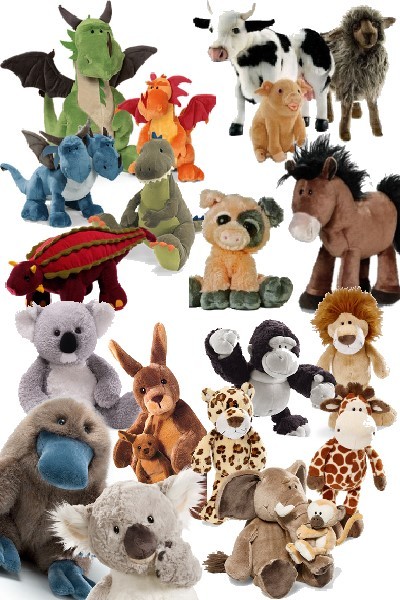 Plush Animals Nana's Teddies