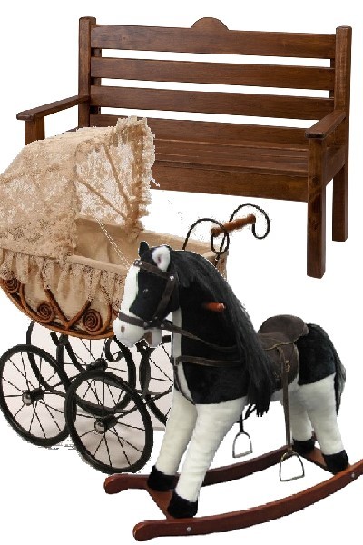 Furniture and rocking horse