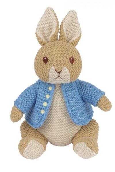 BEATRIX POTTER <br> PETER RABBIT KNITTED