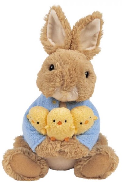 BEATRIX POTTER <br> PETER RABBIT WITH CHICKS