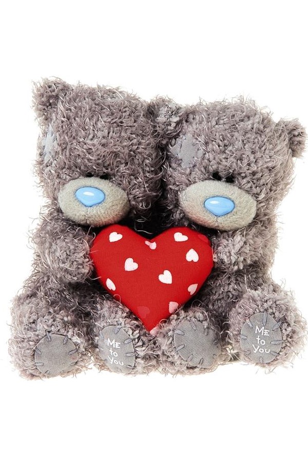 BEARS WITH HEART <br> TATTY TEDDY