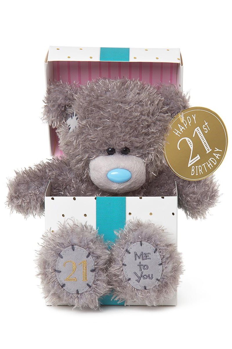 21ST IN BOX <br> TATTY TEDDY