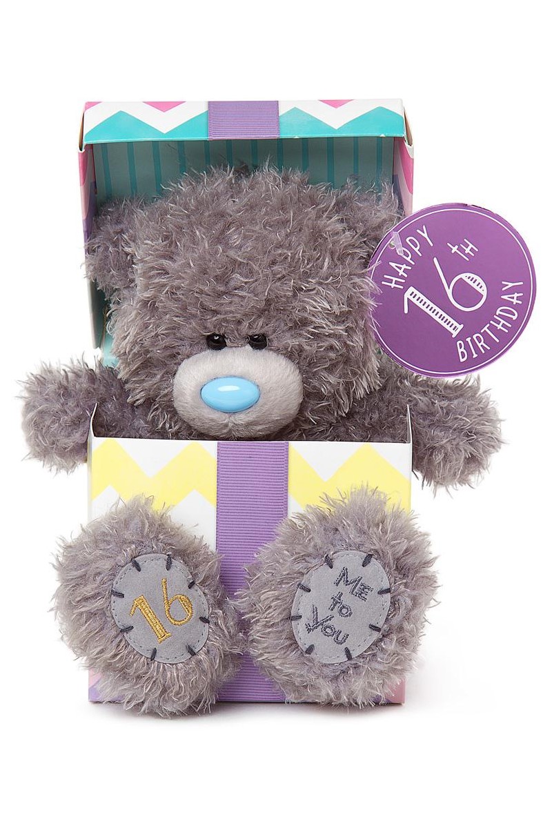 16TH IN BOX <br> TATTY TEDDY