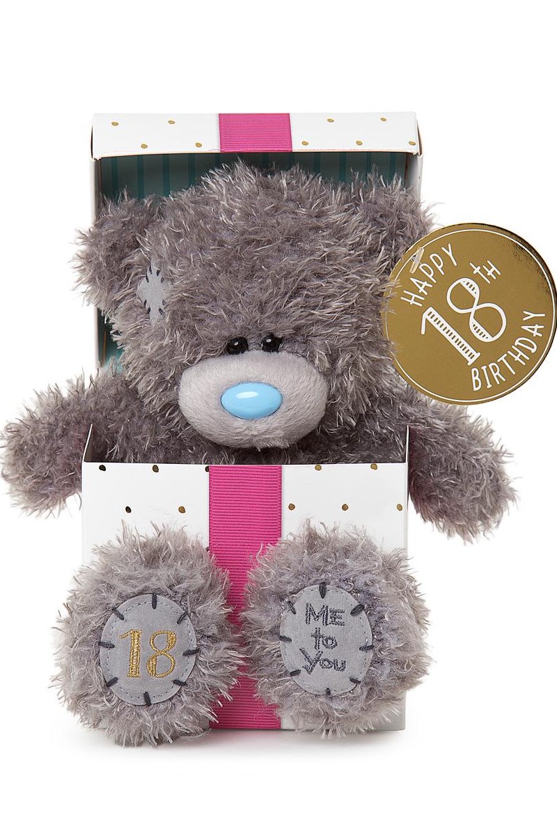 18TH IN BOX <br> TATTY TEDDY