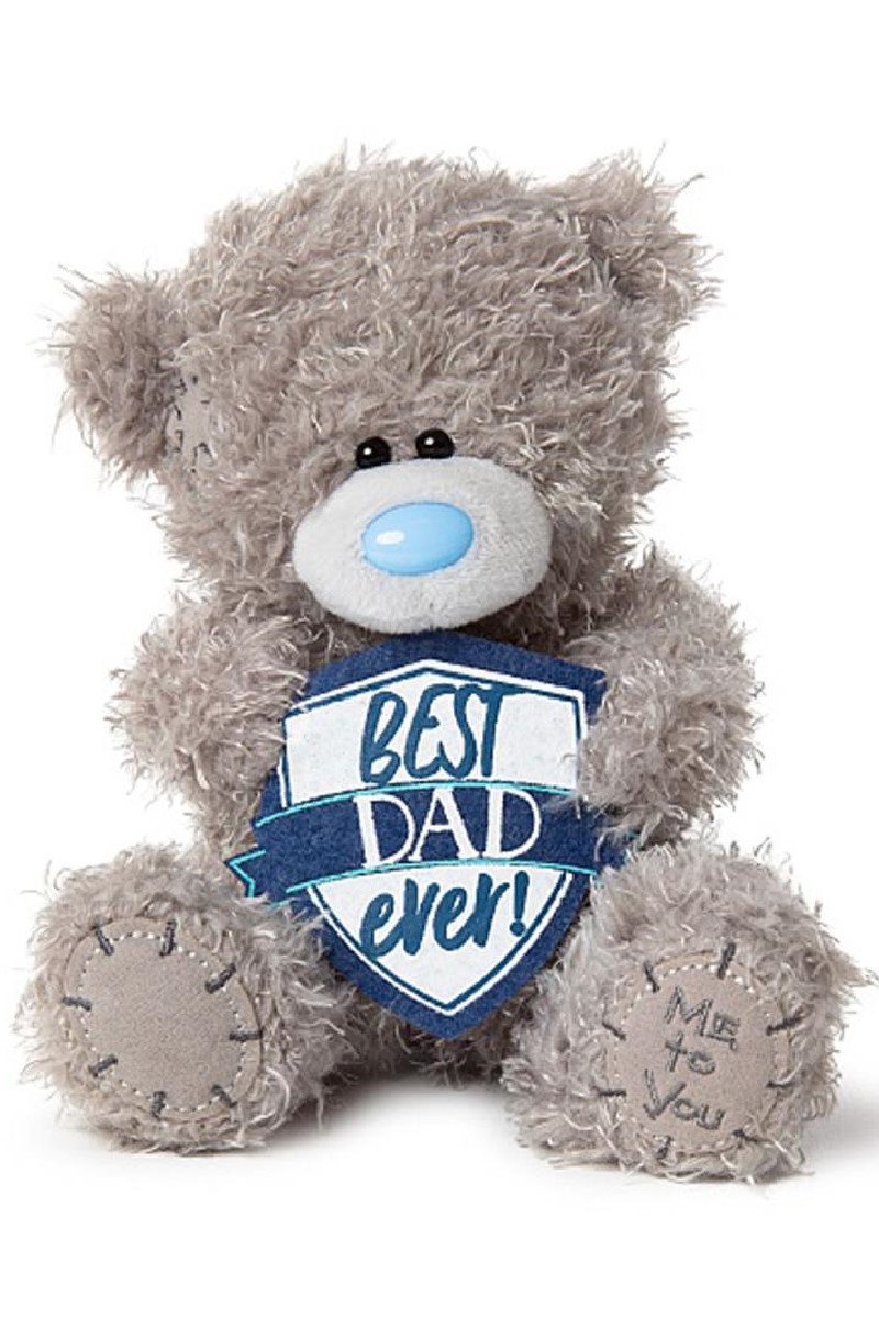 BEST DAD EVER <br> TATTY TEDDY