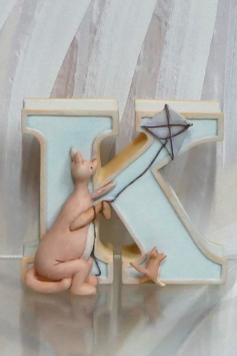 ALPHABET LETTER <br> POOH 