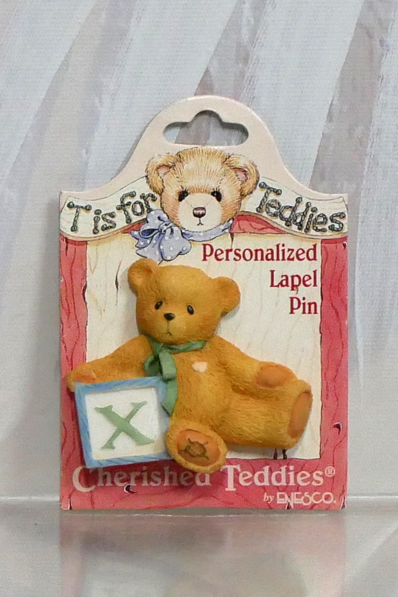 PERSONALIZED LAPEL PIN <br> X